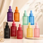 Colorful Frosted Glass Dropper
