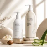 Plastic Shampoo and Conditioner Bottle