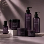 Purple Body Lotion Bottles
