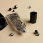 Grey Color Perfume Roller Bottle