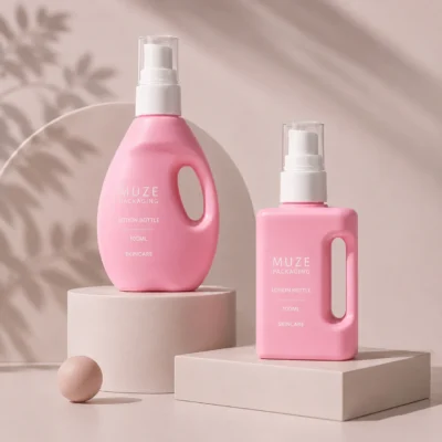 Custom Cosmetic Lotion Pump Bottle