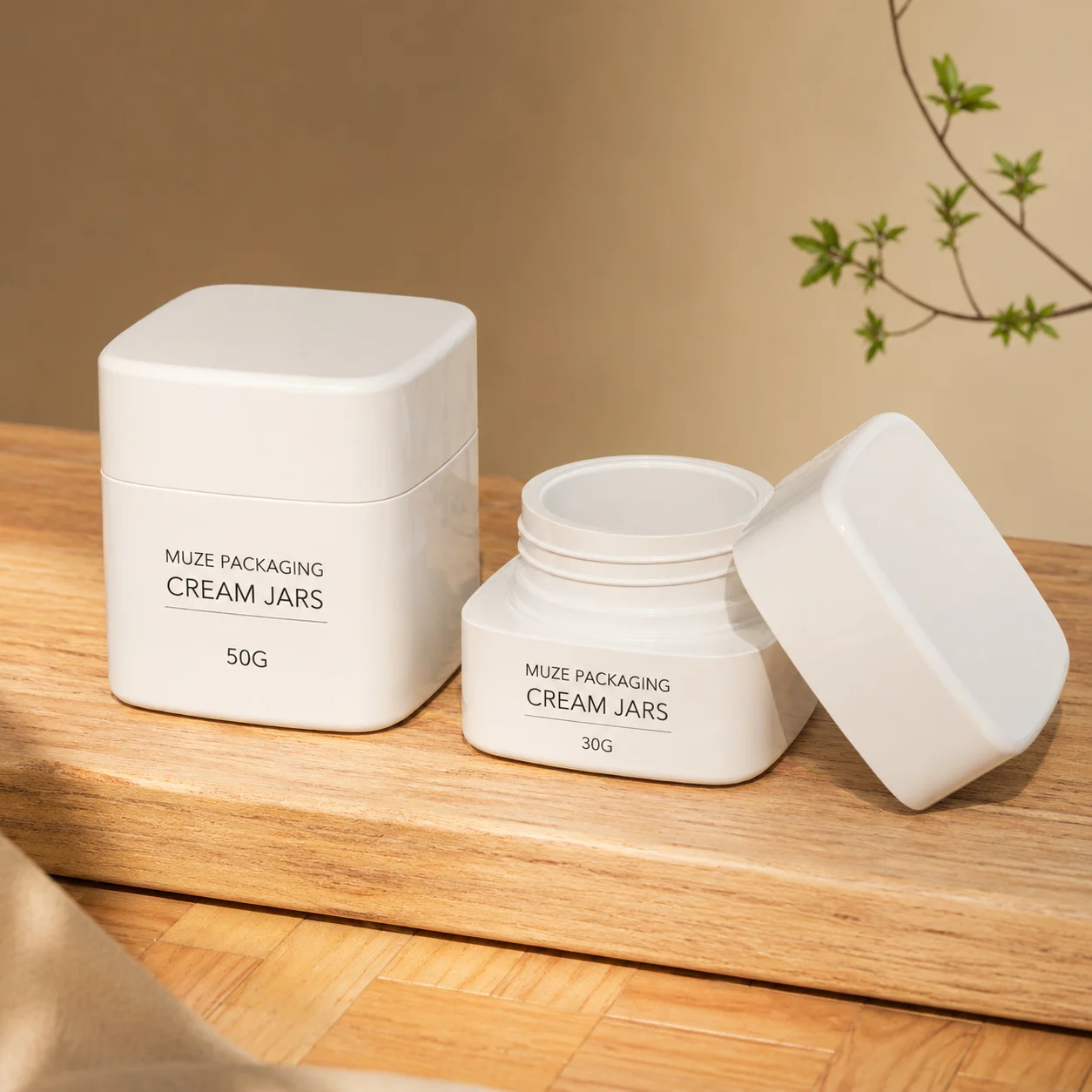 Cosmetic Cream Jars 50g
