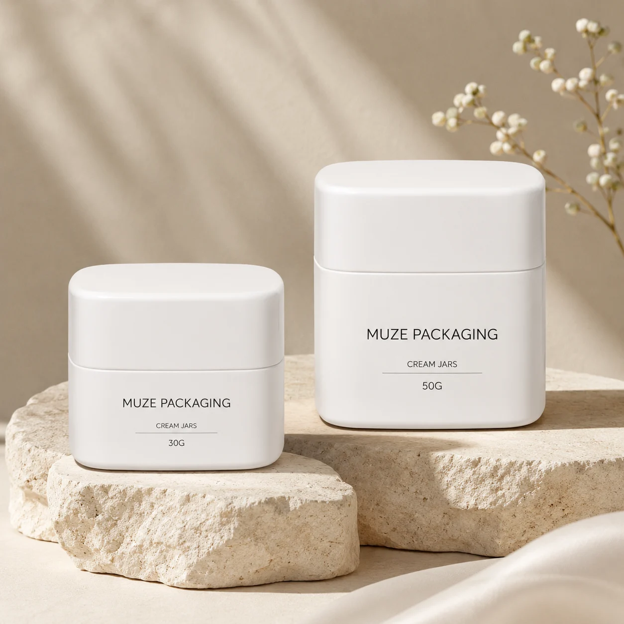 Cosmetic Cream Jars for Face
