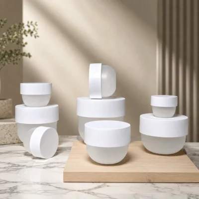 Body Scrub Container in Stock