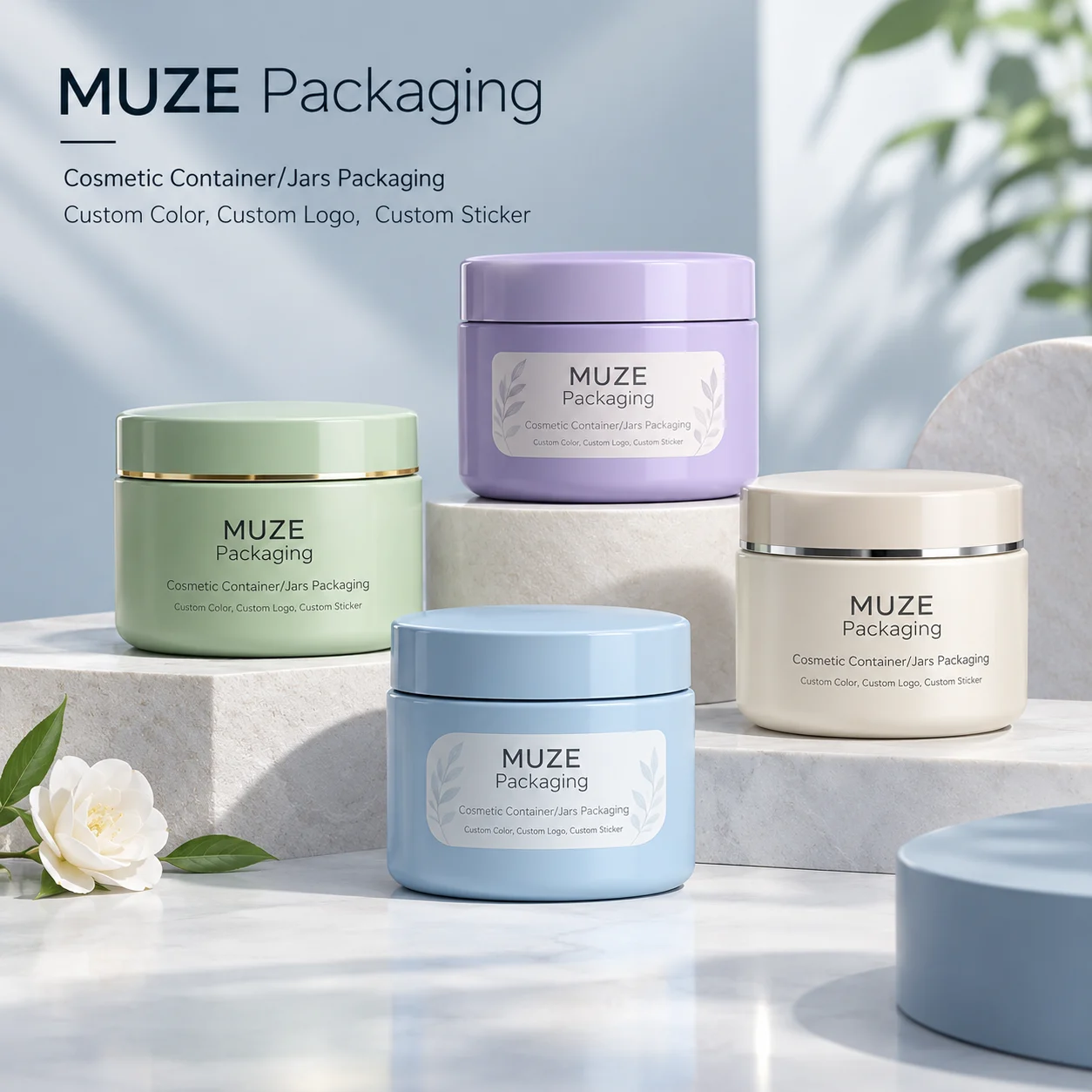 Body Scrub Containers 100g