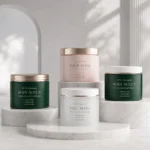 Body Scrub Containers with Lid