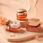Luxury Amber Glass Jars