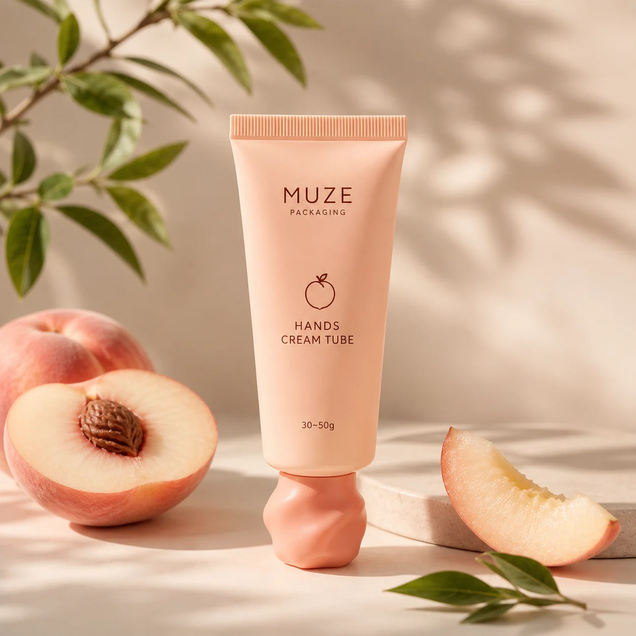 Peach Hand Cream Tube 30g