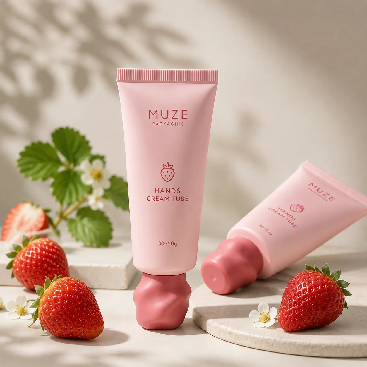 Strawberry Hand Cream Tube