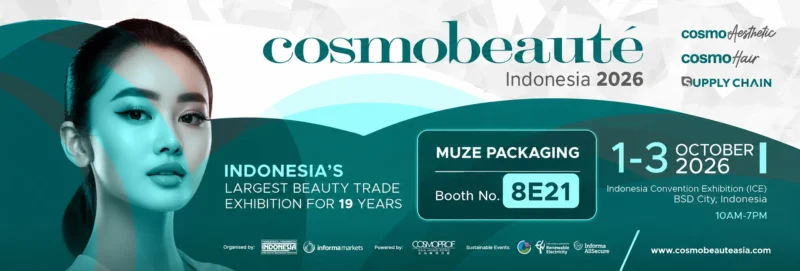 Meet MUZE Packaging at COSMOBEAUTÉ Indonesia 2026
