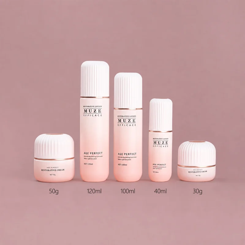 Skincare Glass Bottles and Jars