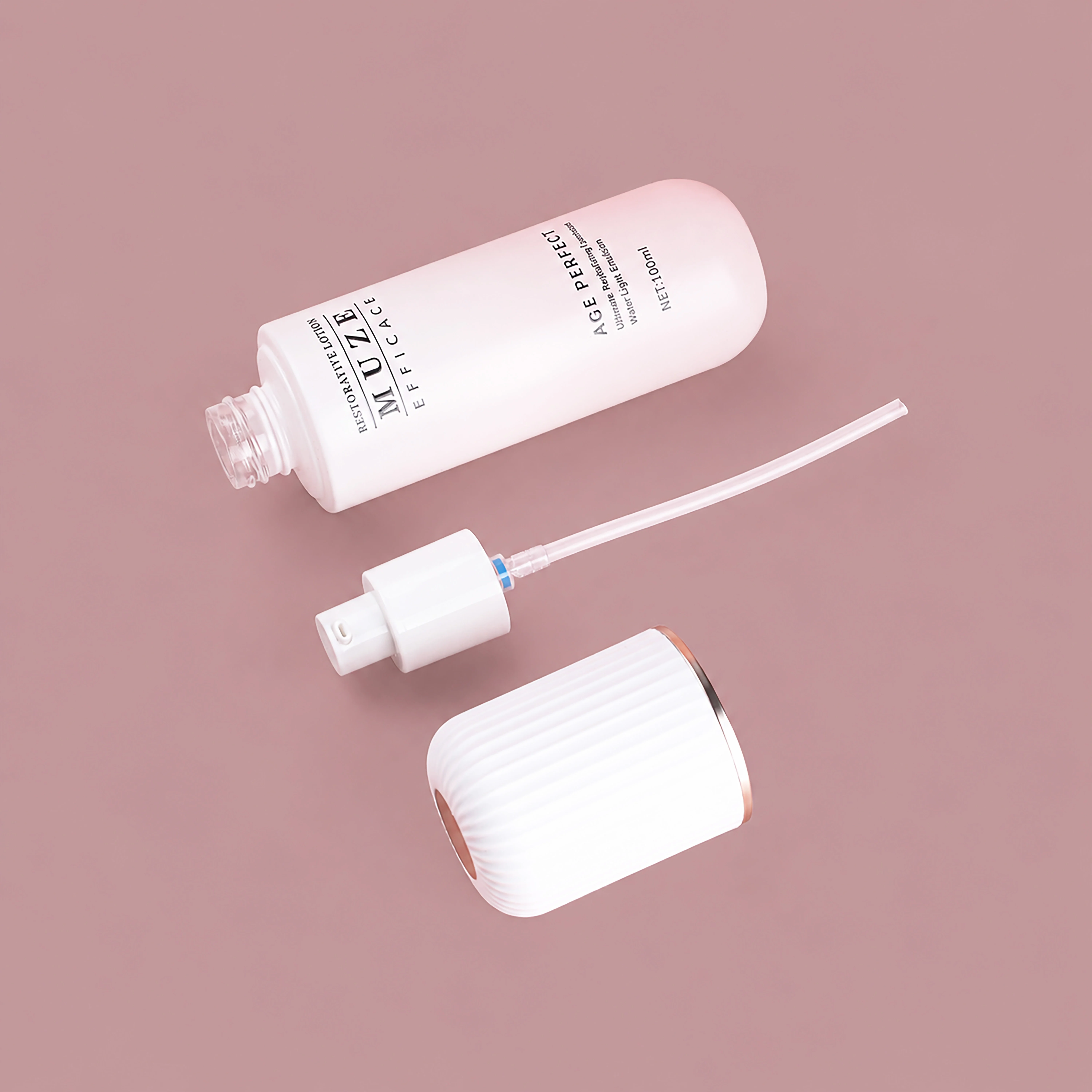 Supplier Skincare Glass Bottles with Pump