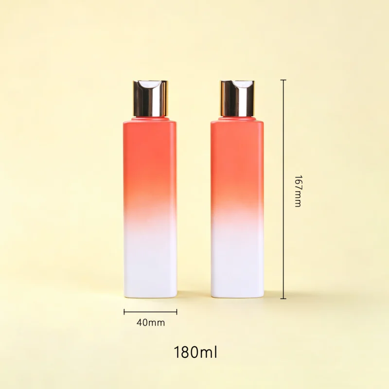 Plastic Square Shampoo Bottle Specitication