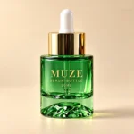 Green Serum Oil Dropper Bottle