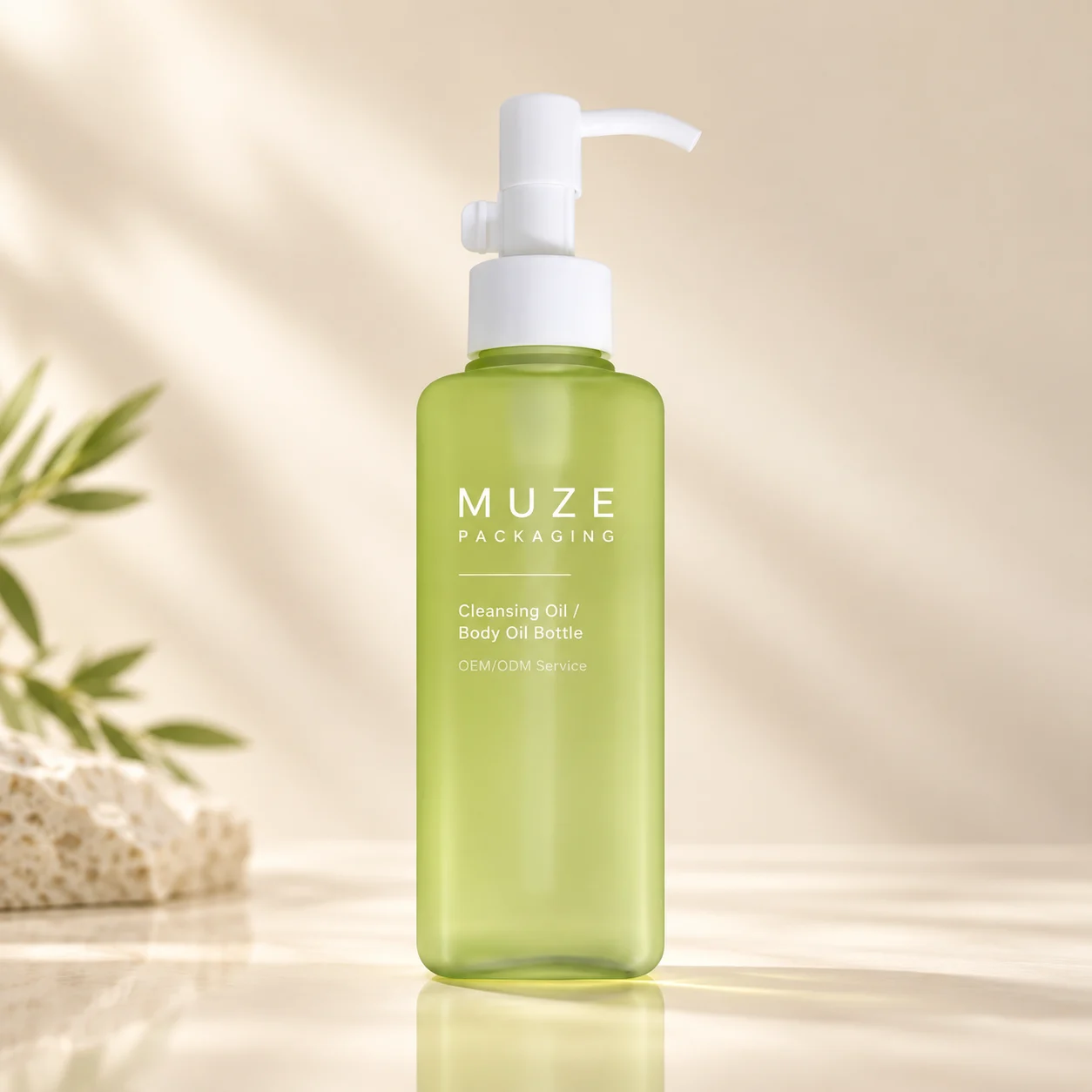 Custom Cleansing Oil Bottle