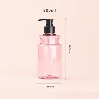 Custom refillable shampoo bottle