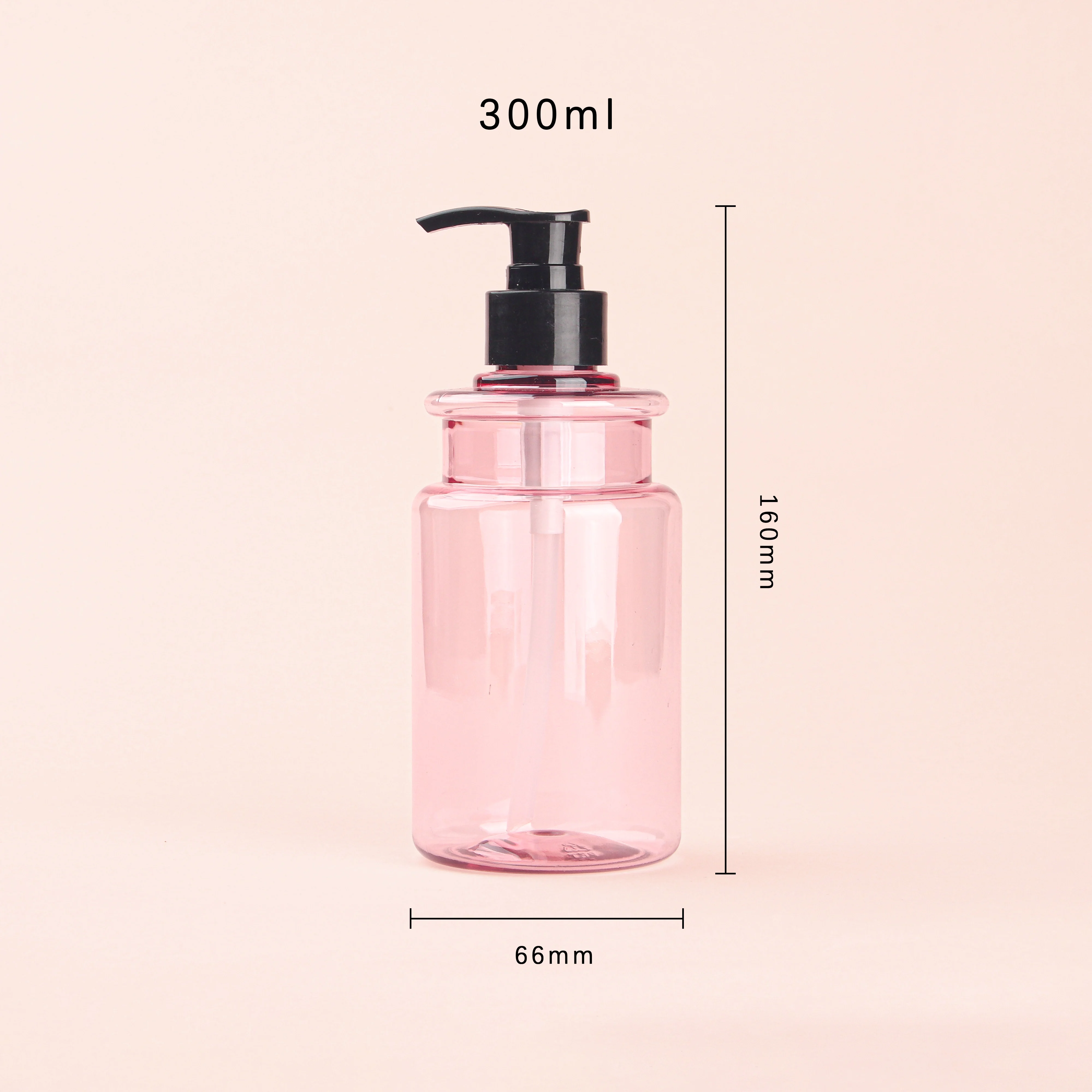 Custom refillable shampoo bottle