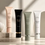Eco-frenidly Oval Cosmetic Squeeze Tubes