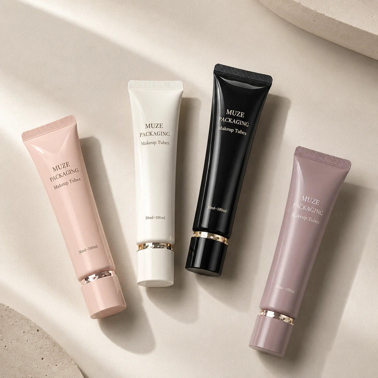 Oval Cosmetic Squeeze Tubes Supplier