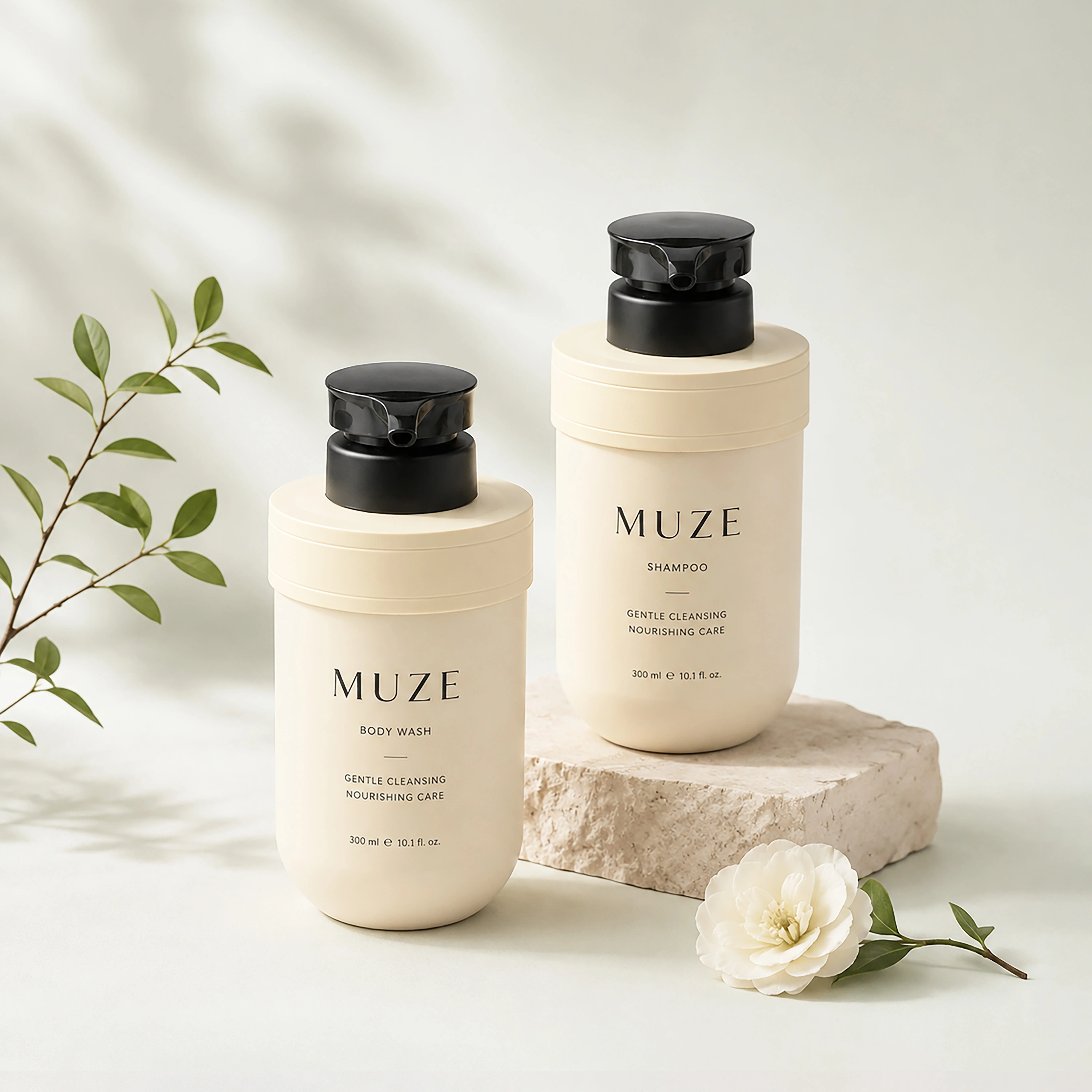 Shampoo Bottles AND Conditioner