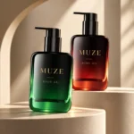 Square Glass Cosmetic Bottle