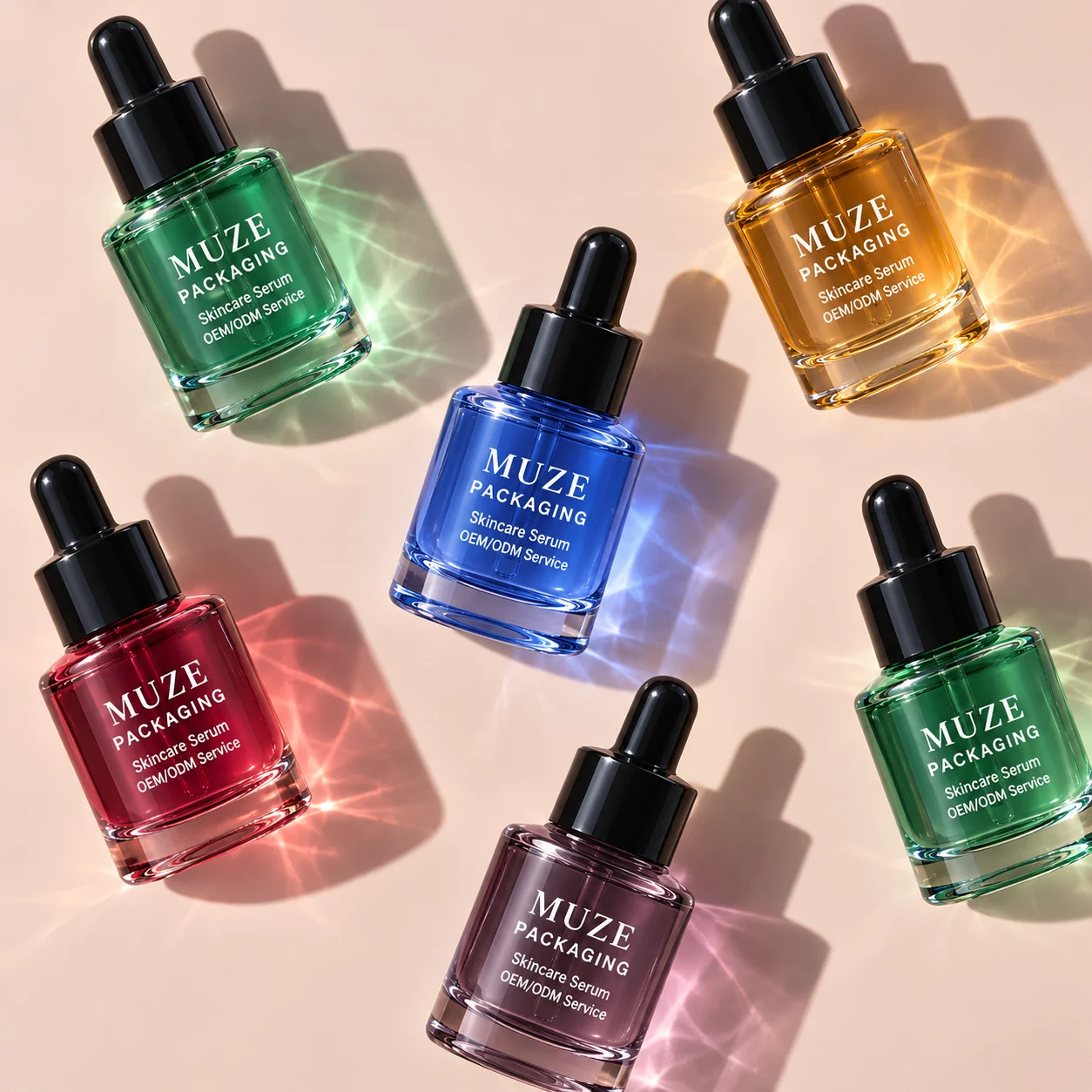 Luxury 20ml Glass Dropper Bottles