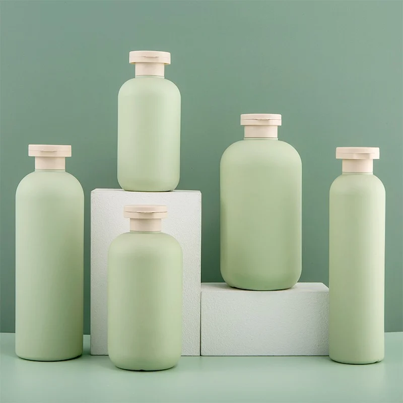 HDPE Shampoo bottles with Disc Top Cap