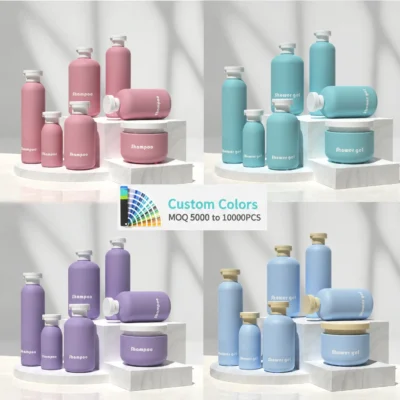 Custom HDPE Shampoo bottles