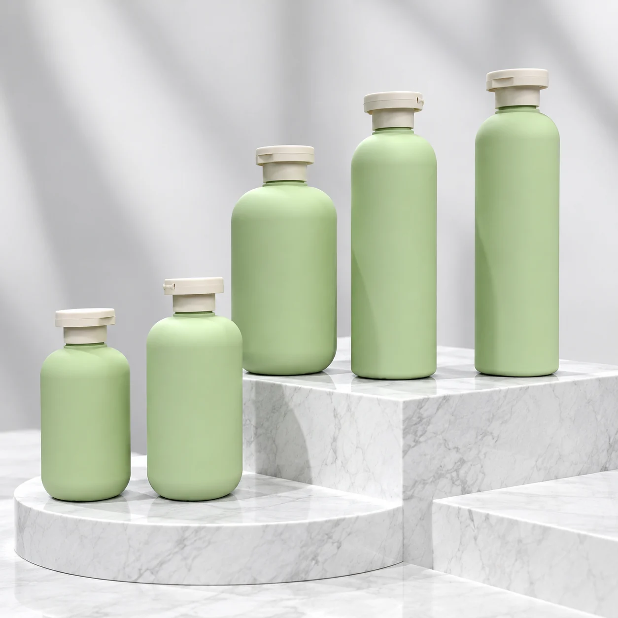 HDPE Shampoo bottles for Body Wash